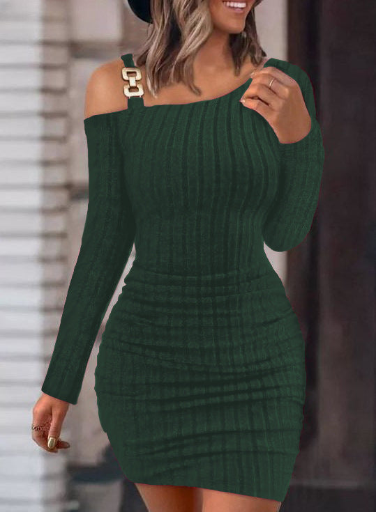 Womens OffShoulder Bodycon Dress