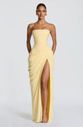 Elegant One Shoulder Evening Gown