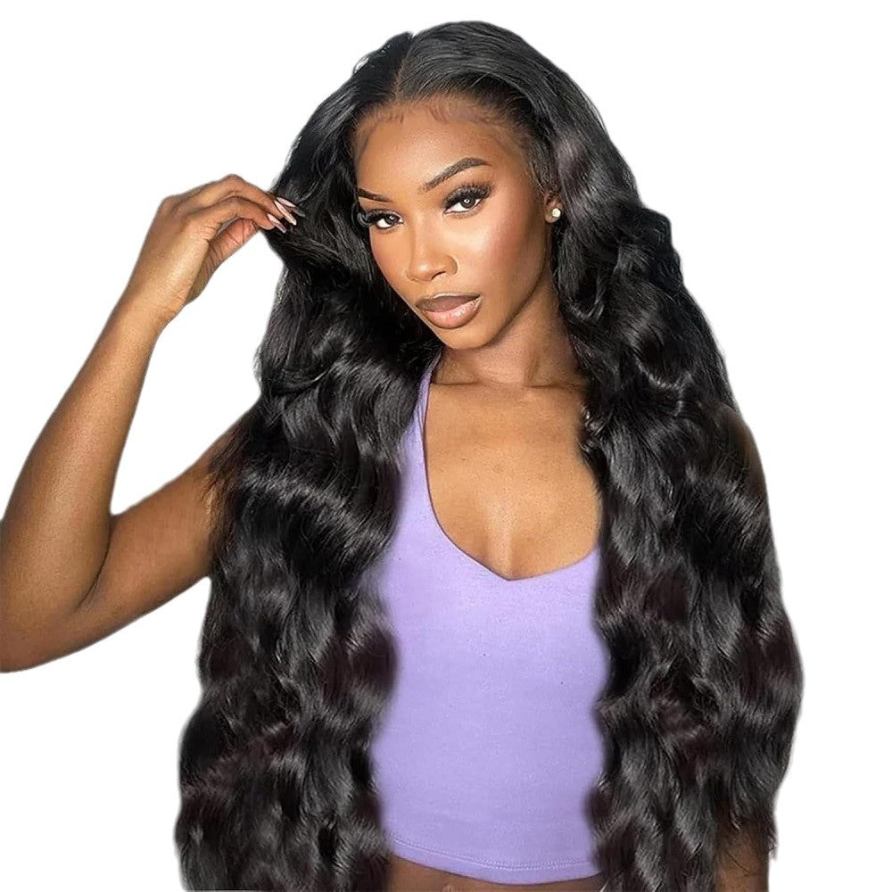 Long Curly Synthetic Lace Front Wig