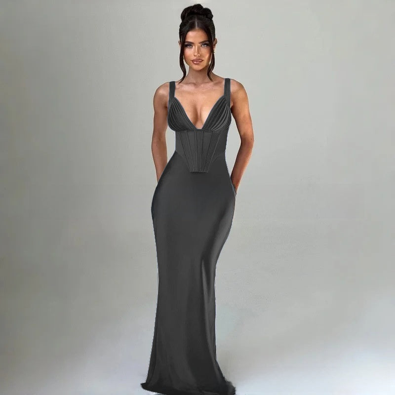 Elegant mermaid-style dress
