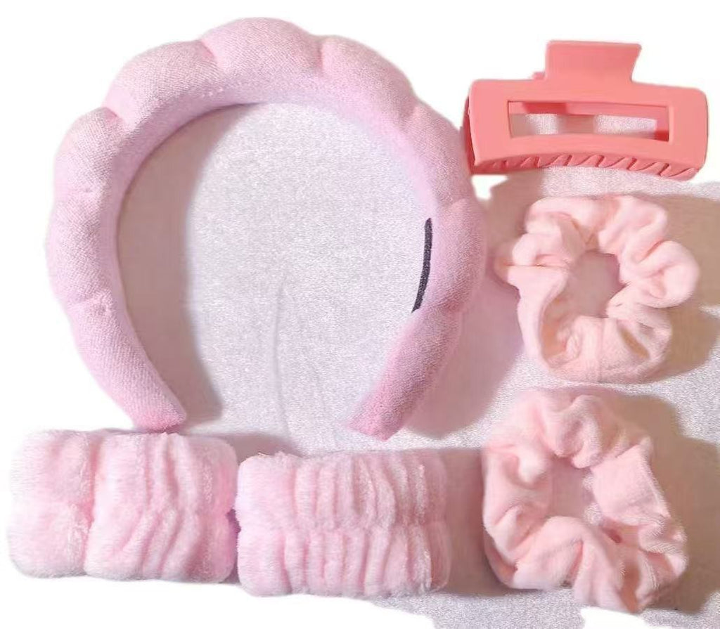 Soft Fabric Hair Accessories Set