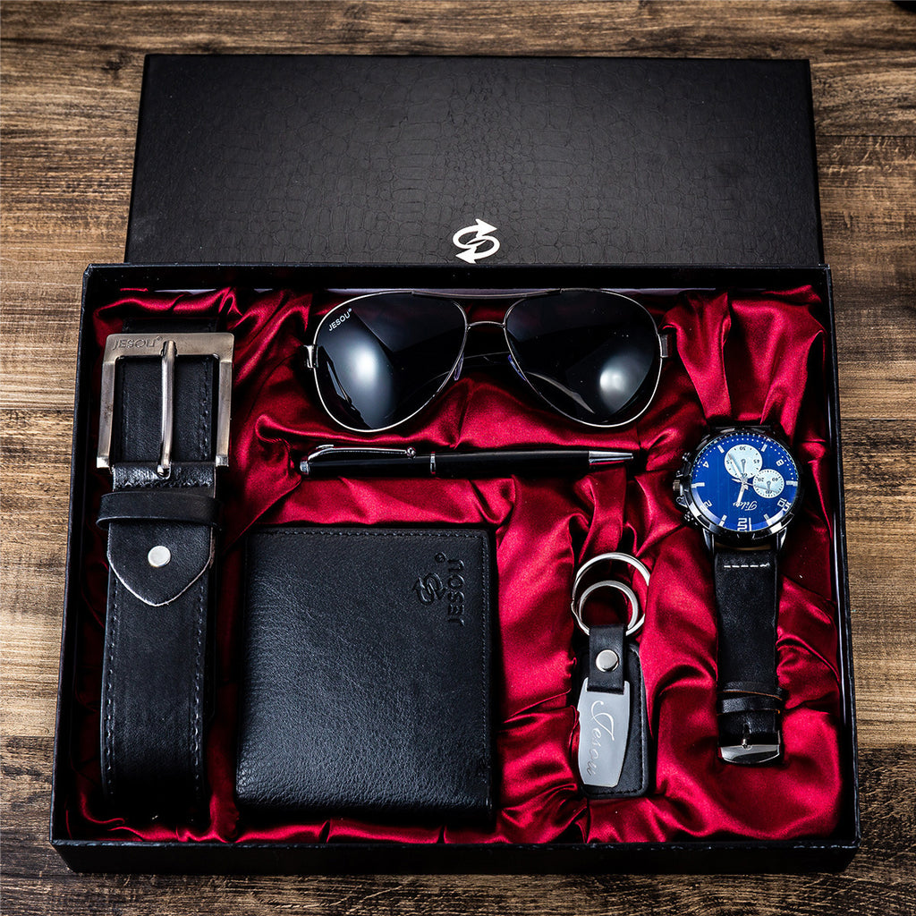Mens 6-Piece Business Gift Set
