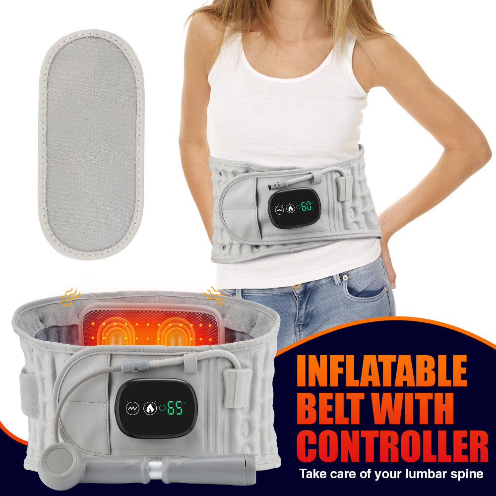 Electric Heating Vibration Massage Waist Belt