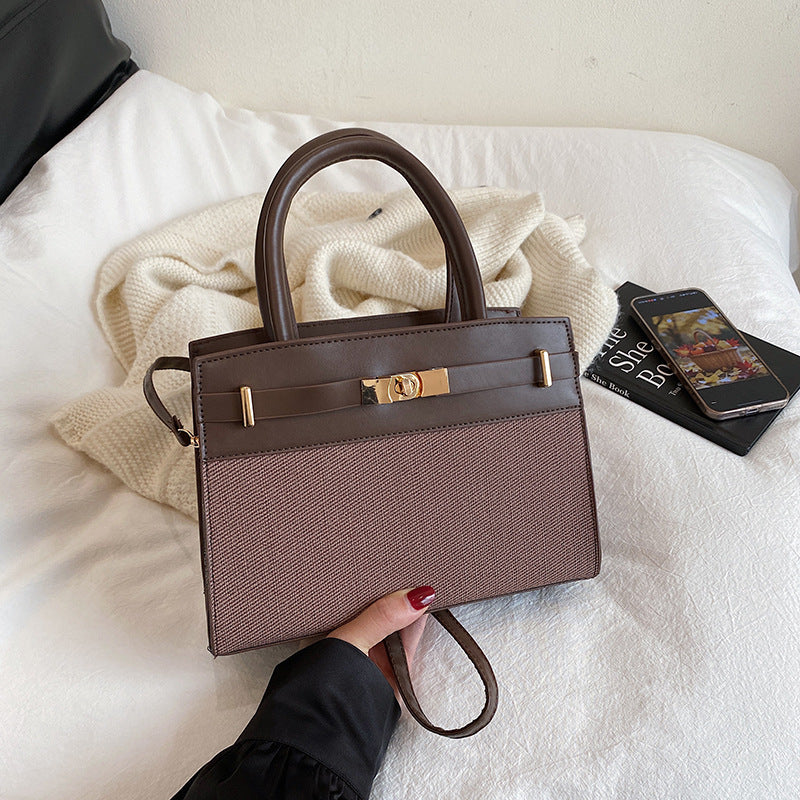Womens Color Block Crossbody Bag