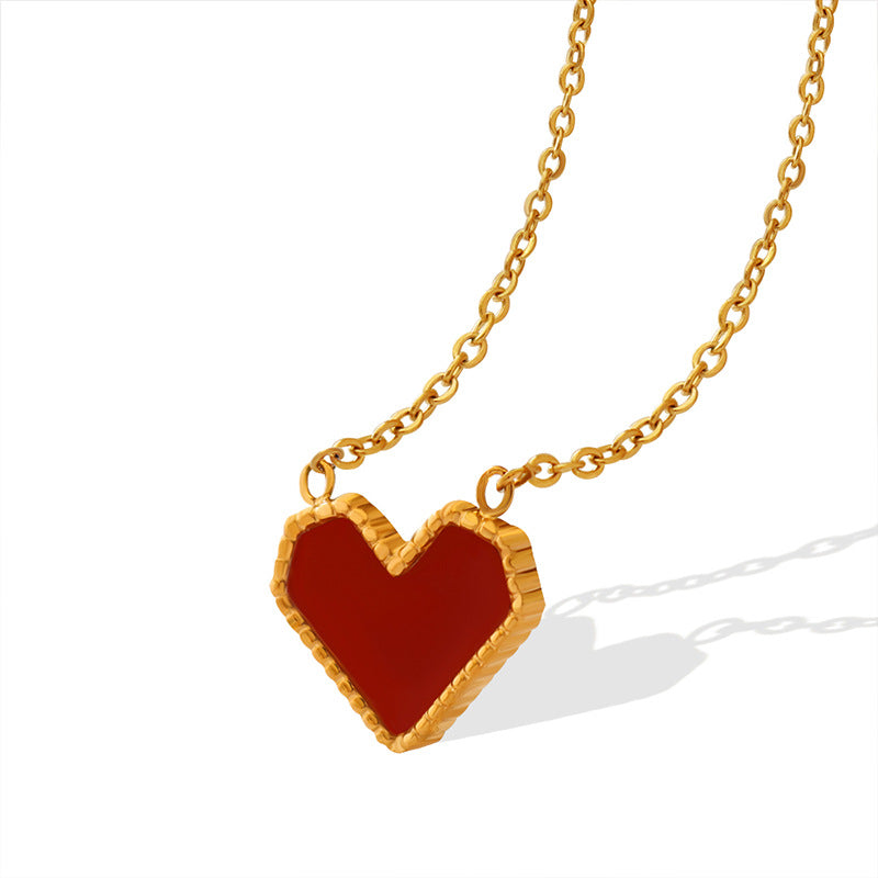 Love Heart Collar Necklace