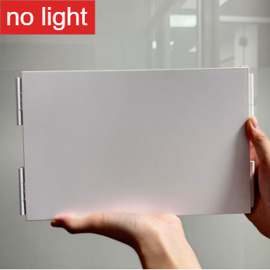 Foldable makeup mirror that can be extended/retracted