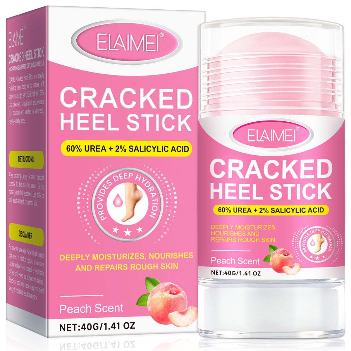Moisturizing Exfoliating Foot Care Stick