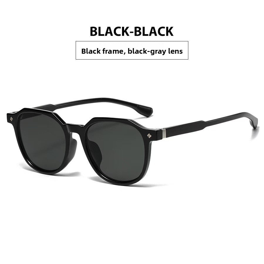 Women's Round Frame Polarized Sunglasses Fashion UV400
