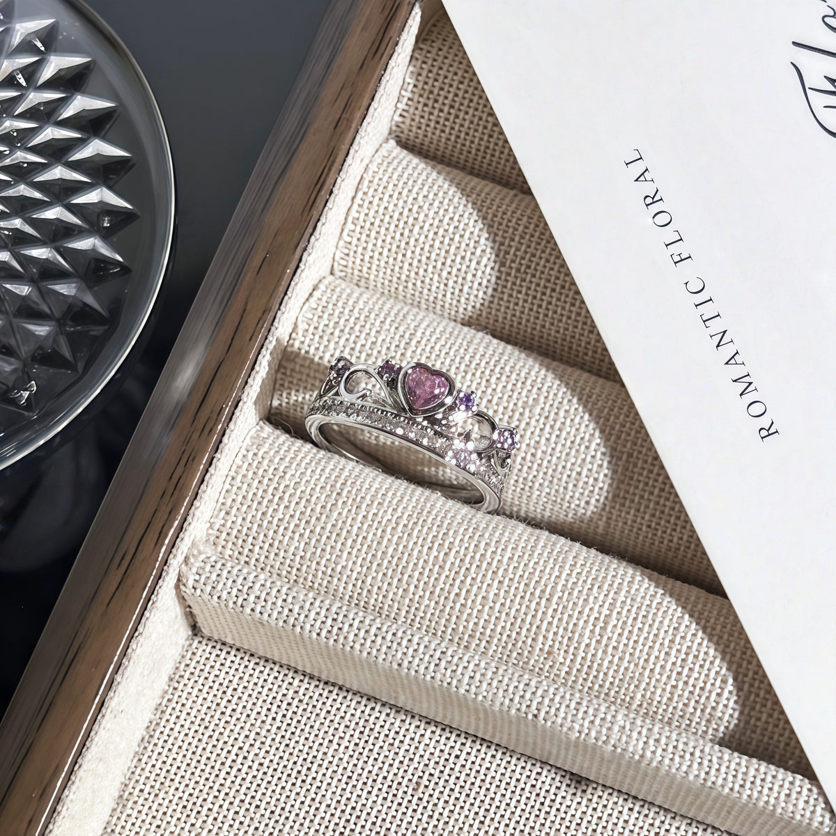 Limited-edition minimalist luxury ring