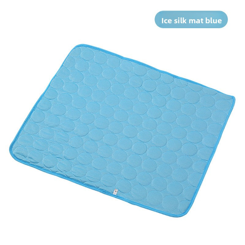 Pet Cooling Mat Ice Silk Pad