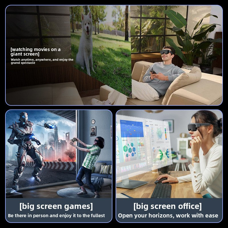 AR Smart Glasses with Head-Mounted Display