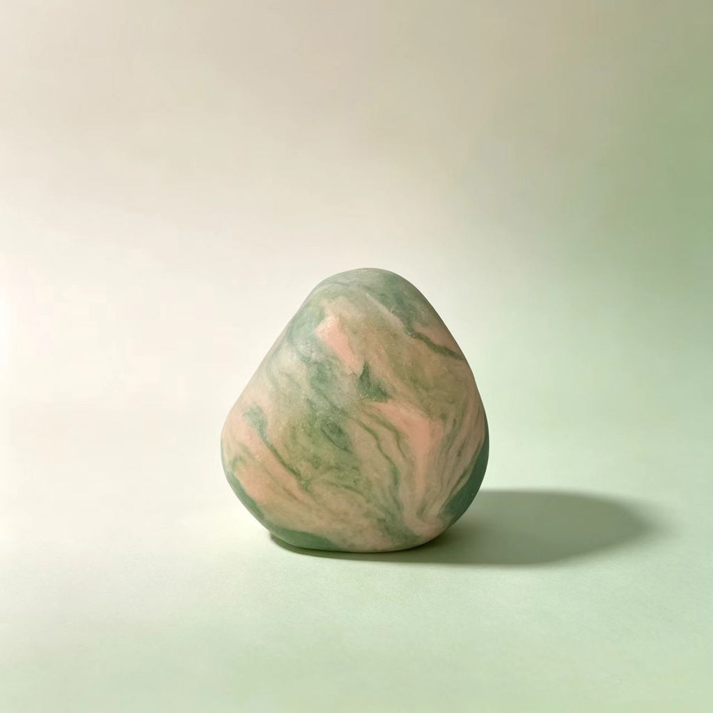 Handmade cold-process herbal soap