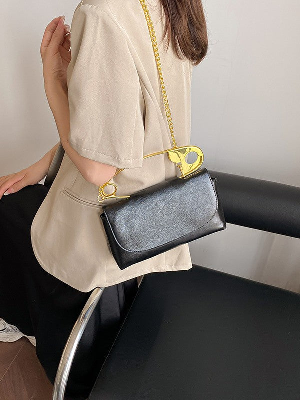 New Korean Style Versatile Chain Bag High-End Shoulder Crossbody Bag