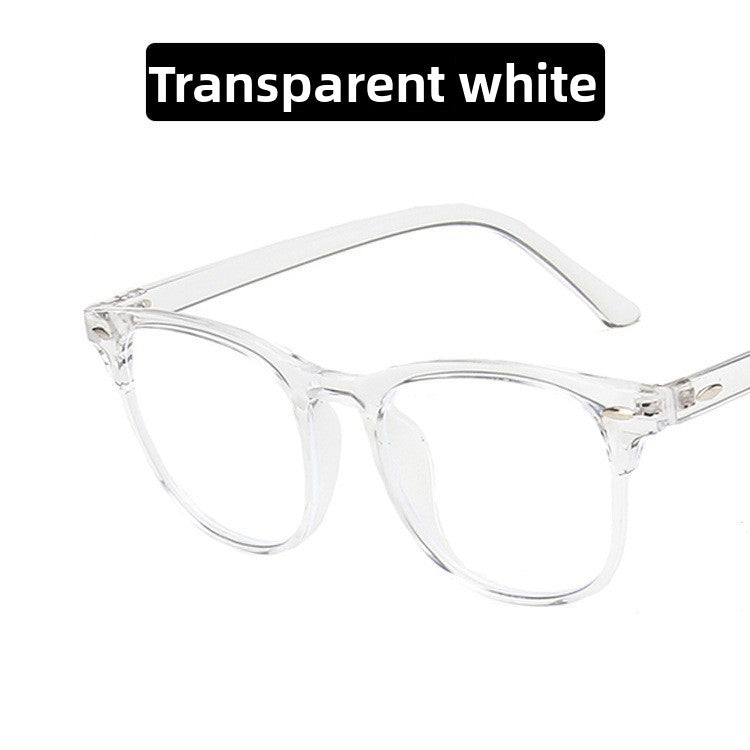 Anti Blue Light Square Frame Glasses with Studded Design
