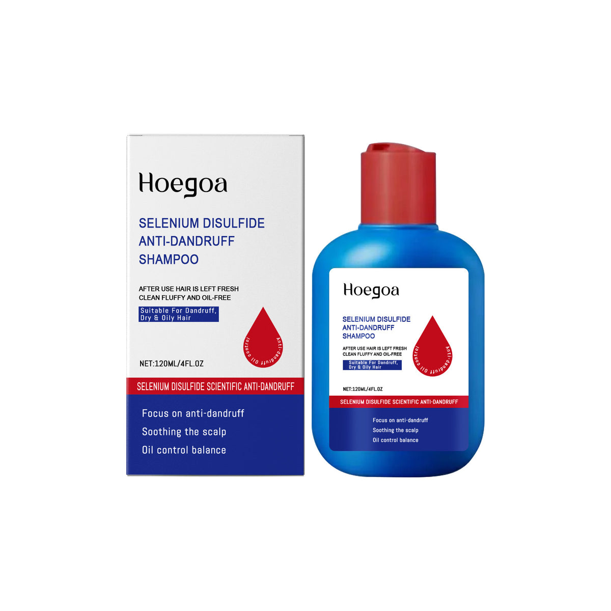 Selenium Sulfide Shampoo for Oil Control and Dandruff