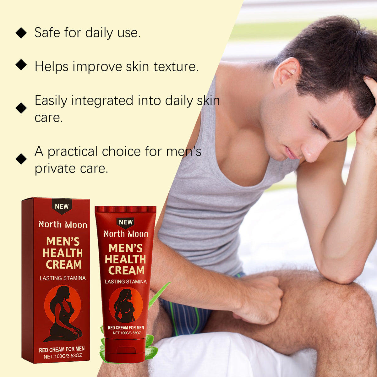North Moon Men's Daily Moisturizing Care Cream