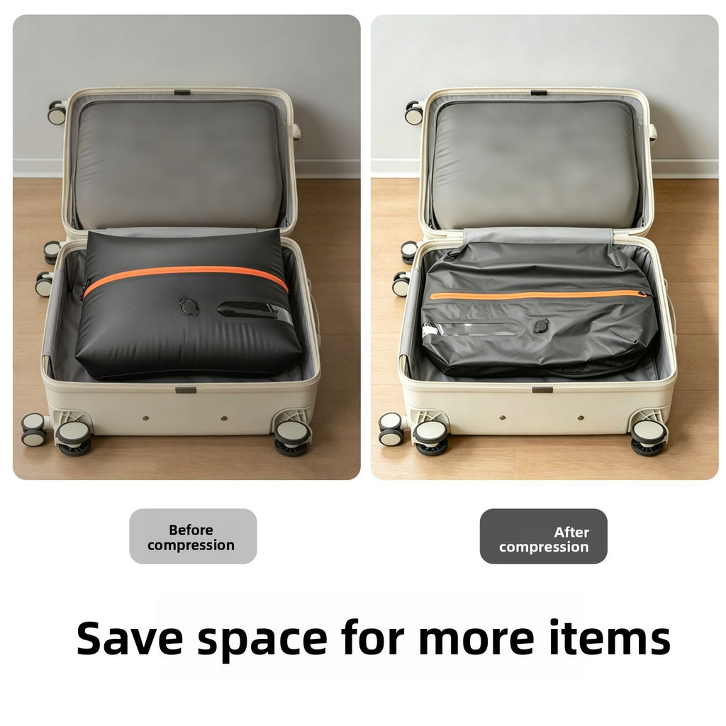 Rechargeable Automatic Compression Travel Bag