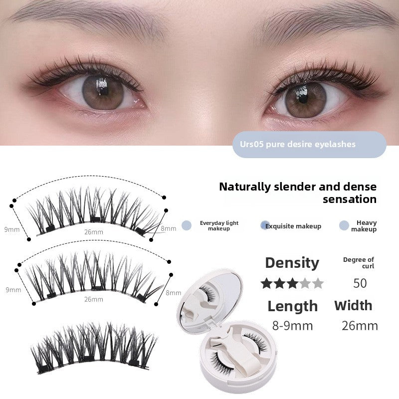 Magnetic False Eyelashes Natural Style