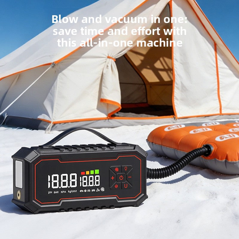 Multi-function Car Air Pump and Emergency Power Starter