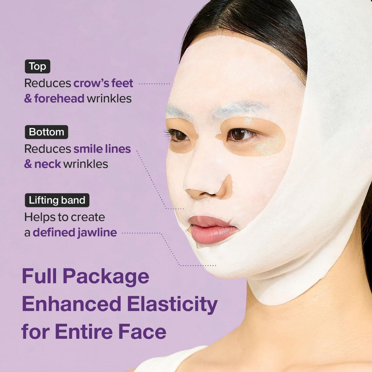 Collagen face mask