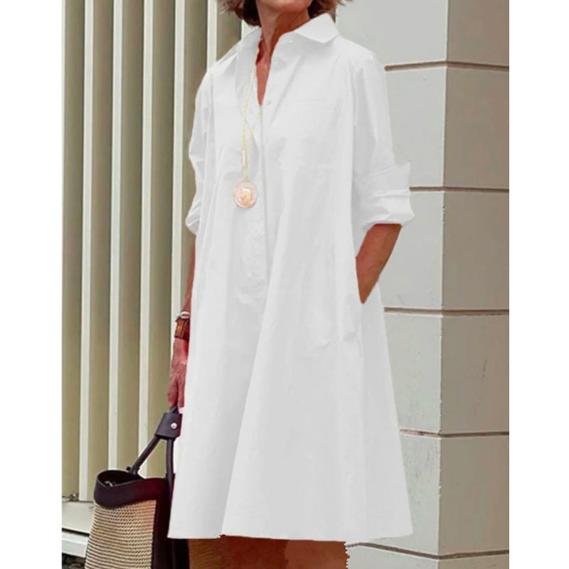 long-sleeve midi dress