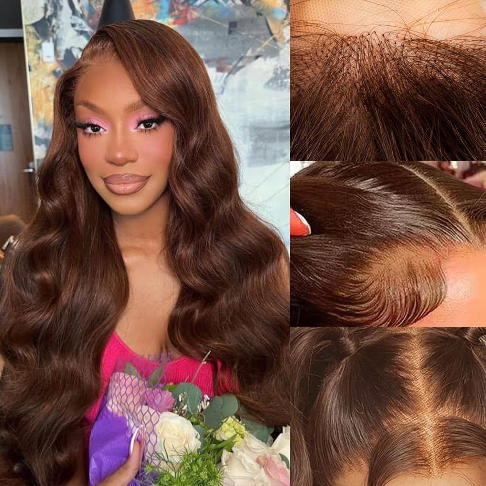Women's Long Curly Wig with Medium Parting Heat-Resistant Synthetic Fiber Daily Wear