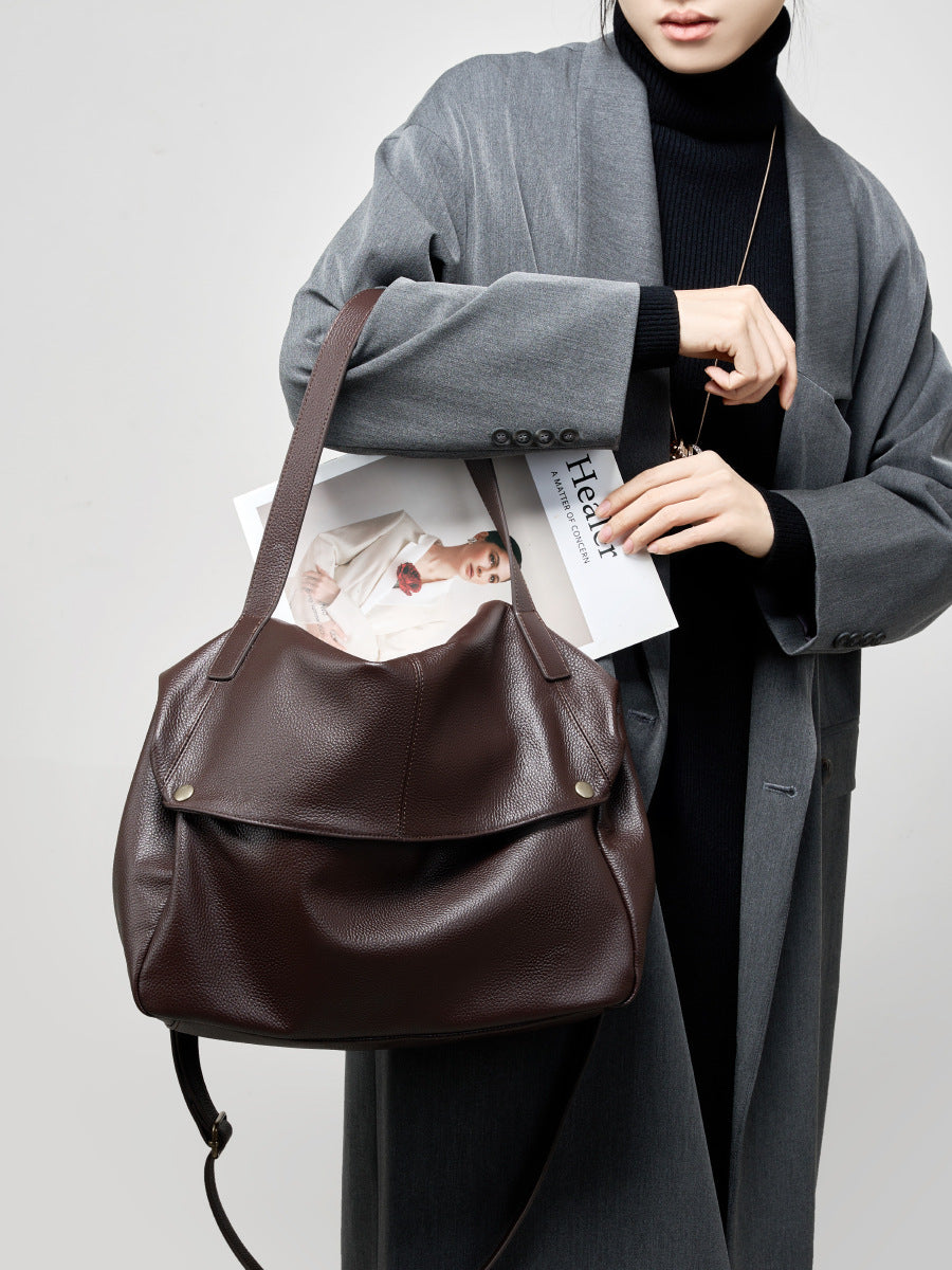 Genuine Leather Tote Bag for Women