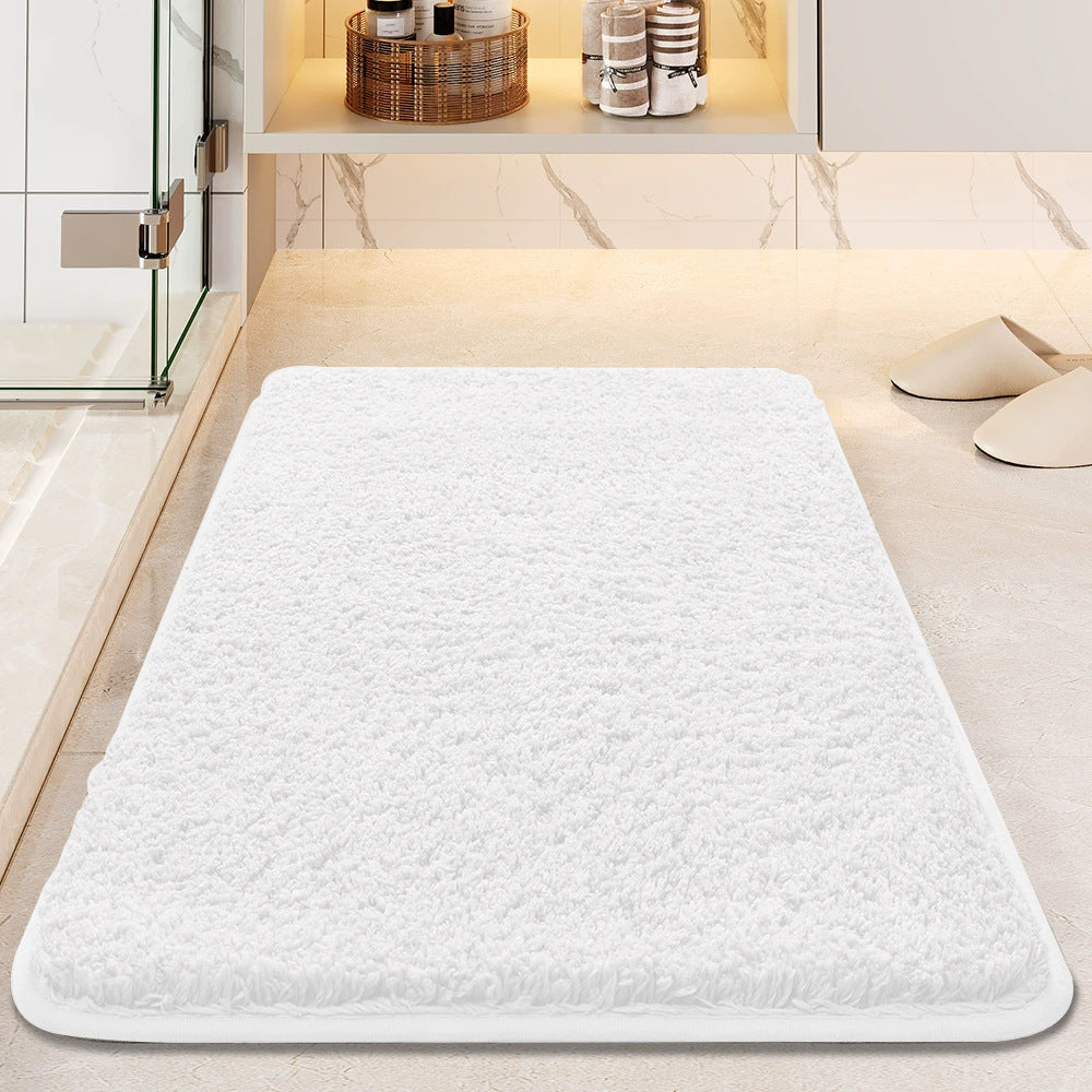 Absorbent Anti-Slip Plush Bath Mat