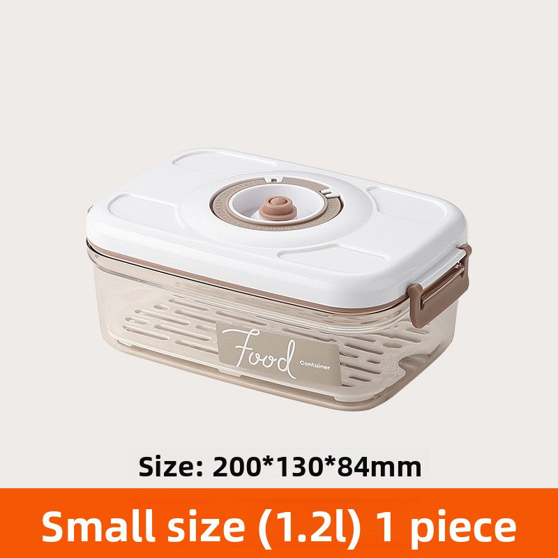 Electric vacuum storage box with air extraction function