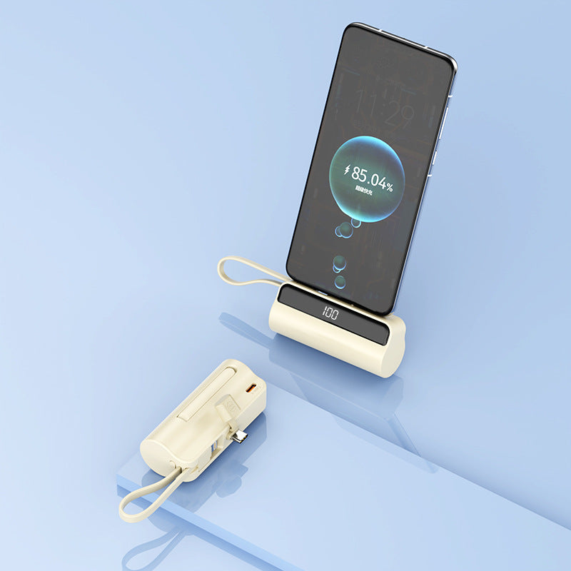 Mini Capsule Portable Power Bank