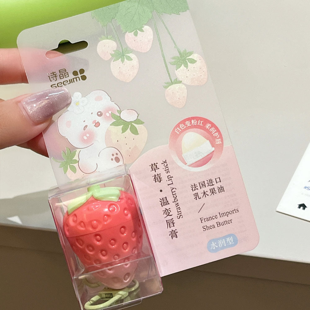Strawberry Temperature Change Lip Balm