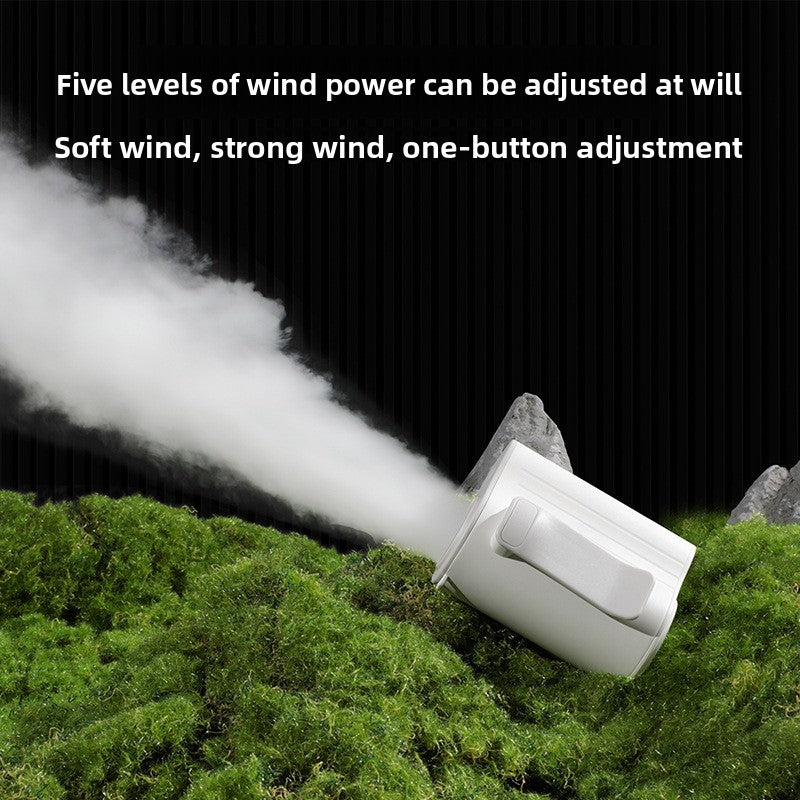 Portable USB Waist Fan with Brushless Motor