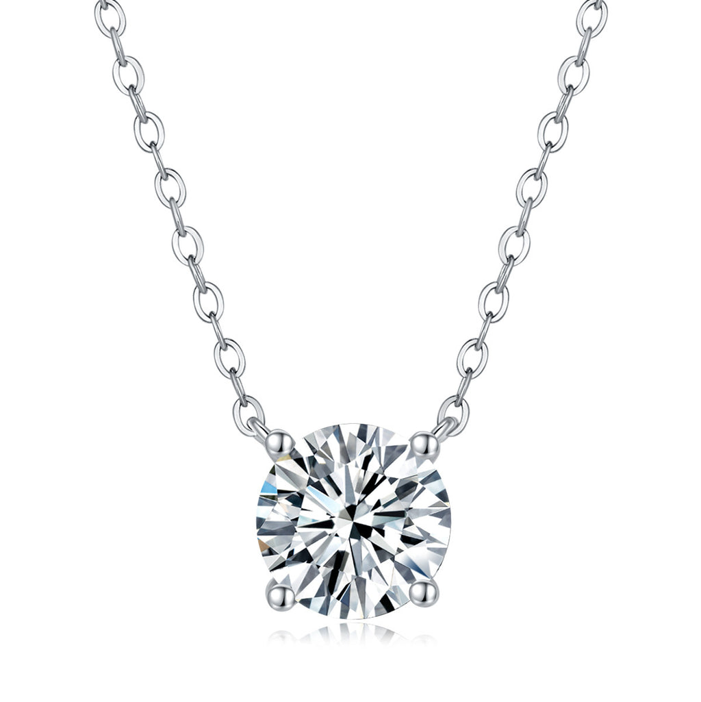 Fresh and simple collar chain pendant necklace