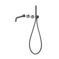 Bathtub concealed faucet hot and cold mixing valve into the wall
