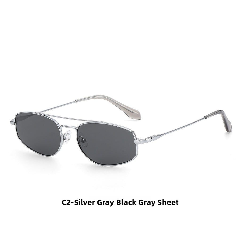 Pilot Style Metal Sunglasses UV Protection