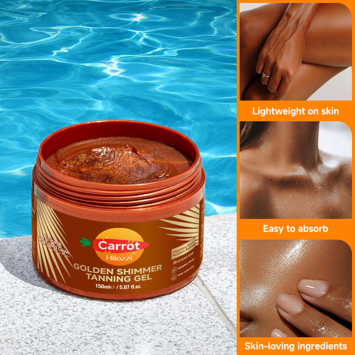 Carrot Tanning Gel