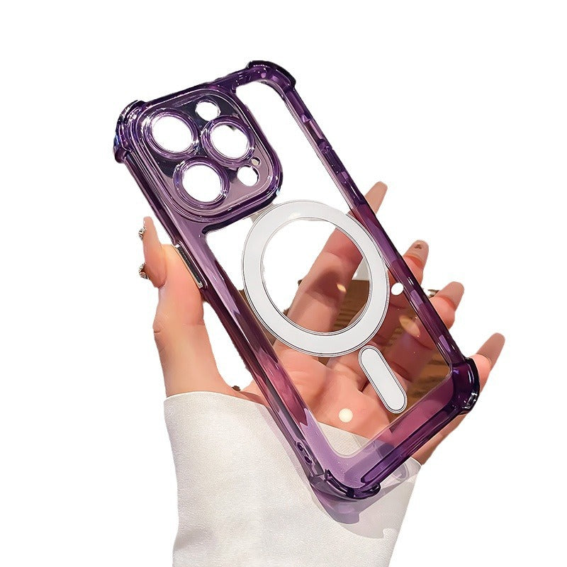 Magnetic Shockproof Phone Case with Airbag Corners