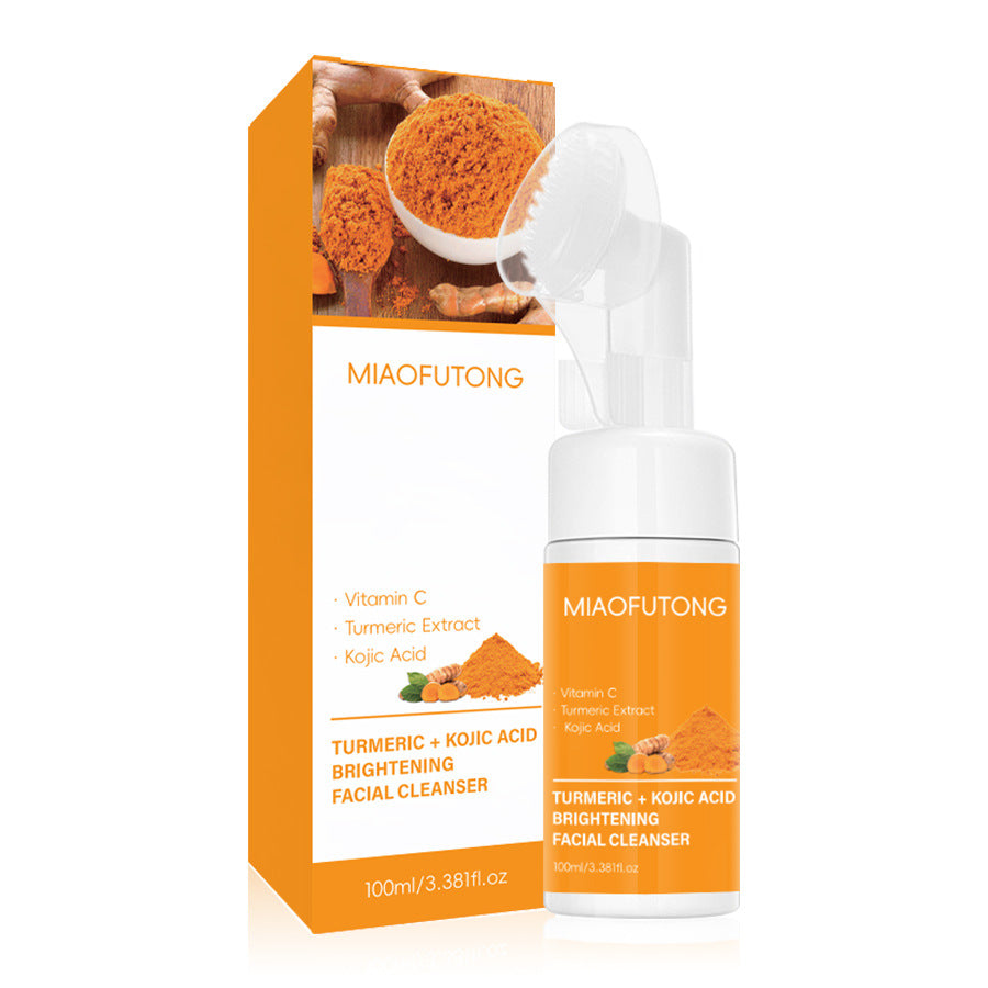 Turmeric Cleansing Mousse for Oil Control and Brightening