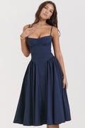 Elegant Stitching Slip Dress
