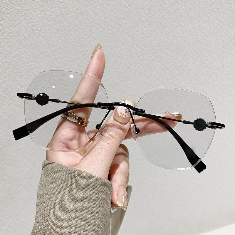 Frameless Photosensitive Color-Changing Sunglasses