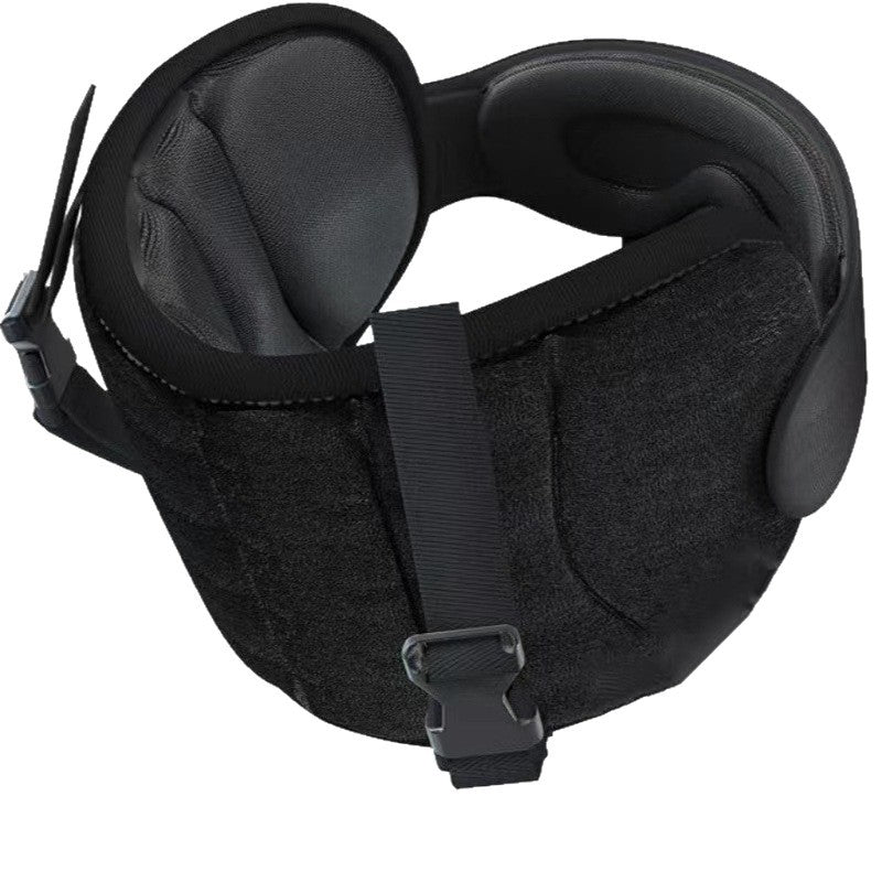 3D Airplane Travel Pillow with Eye Mask
