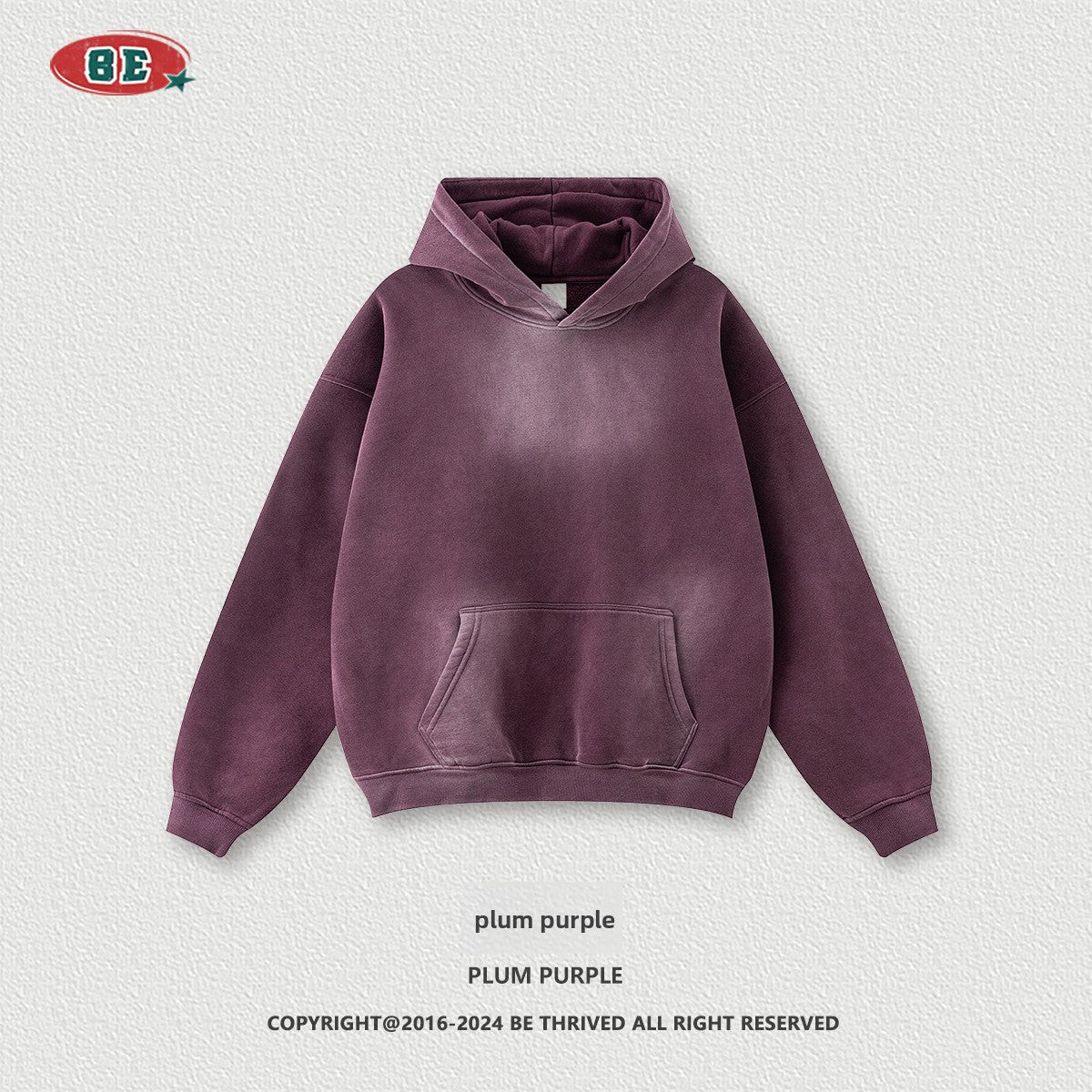 Mens Retro Fleece-Lined Hoodie and Sweatpants Set