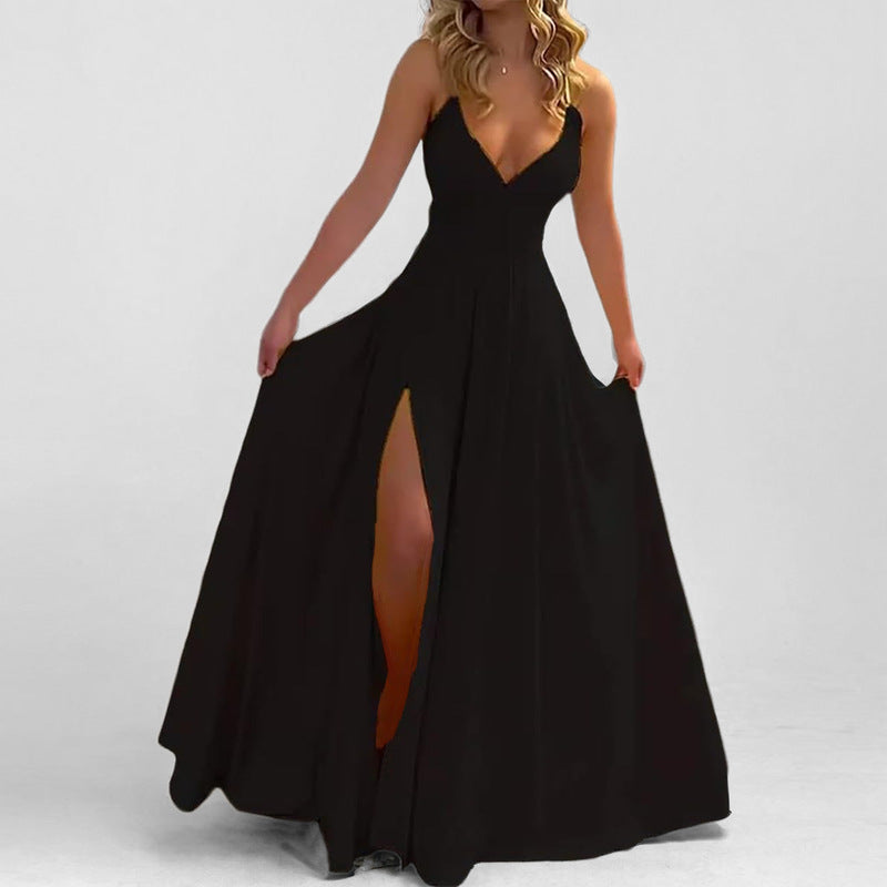 Womens Elegant Slip Dress