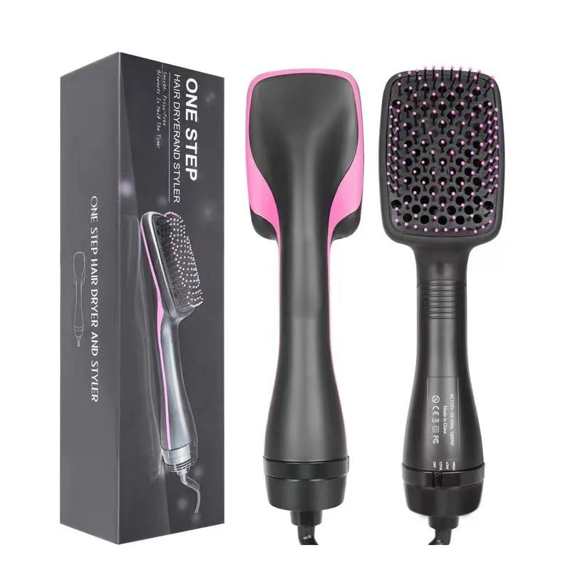 Multi-functional hair dryer and curling iron