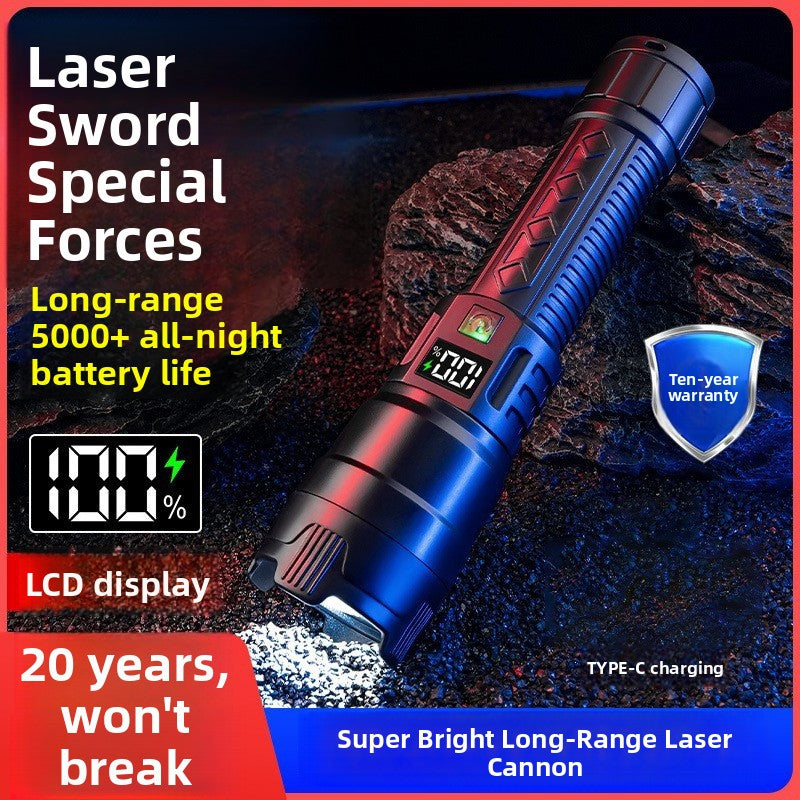Adjustable Focus Hand Flashlight