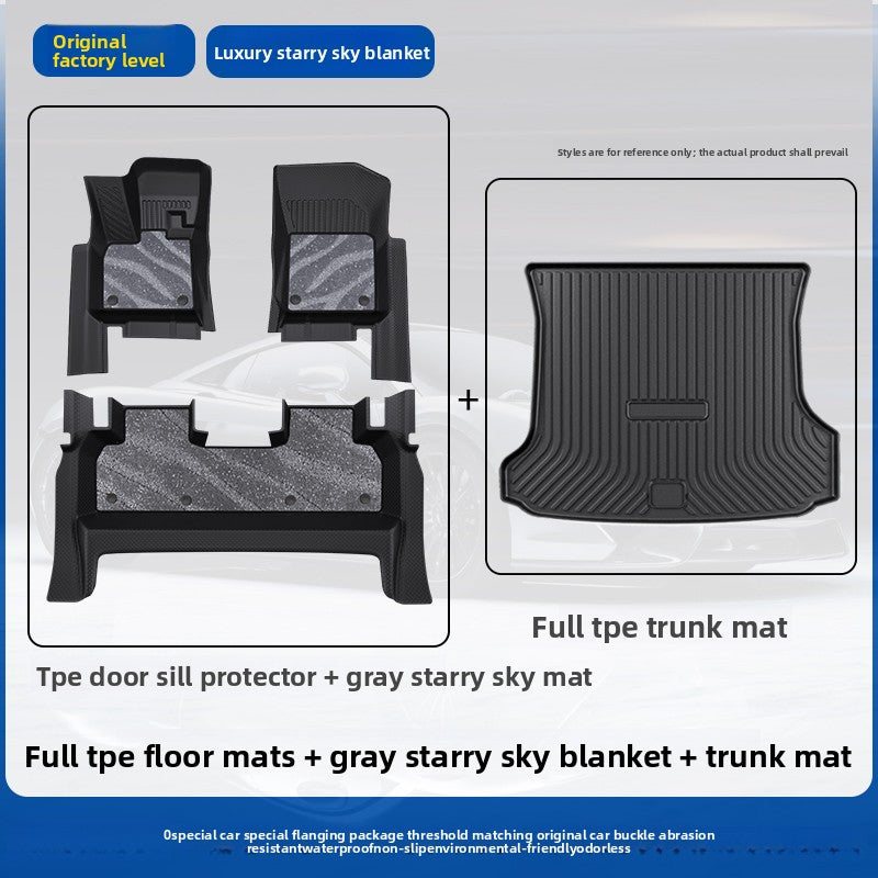 Custom TPE Floor Mats for Toyota Platinum 3X