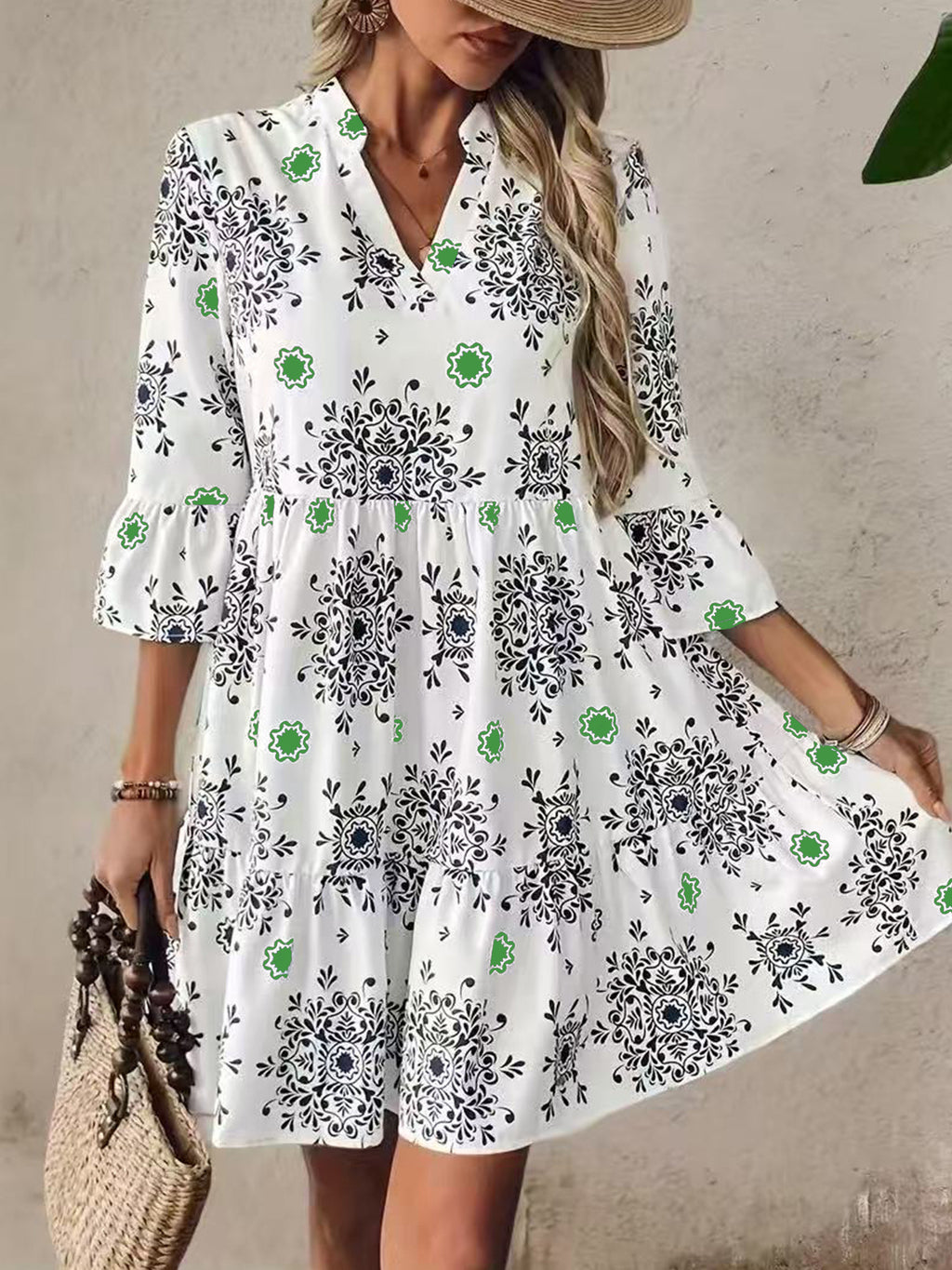 Ruffle dress