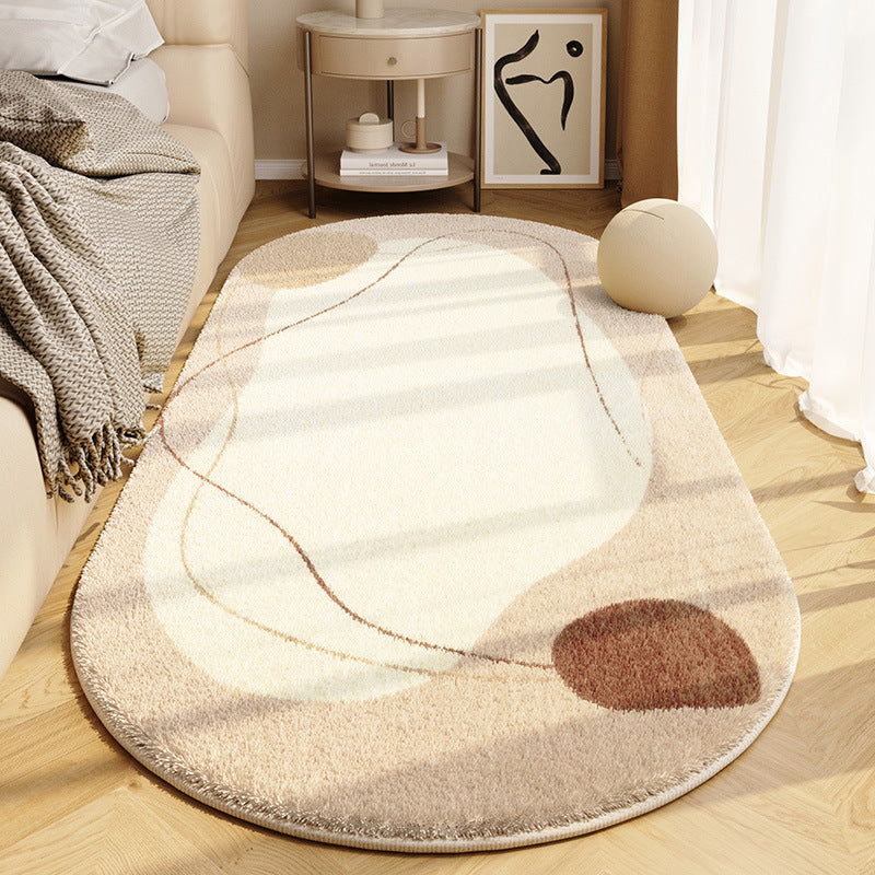 Morandi Imitation Cashmere Carpet Floor Mat