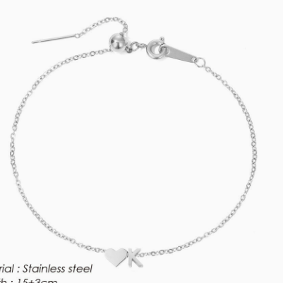 Letter Bracelet Woman