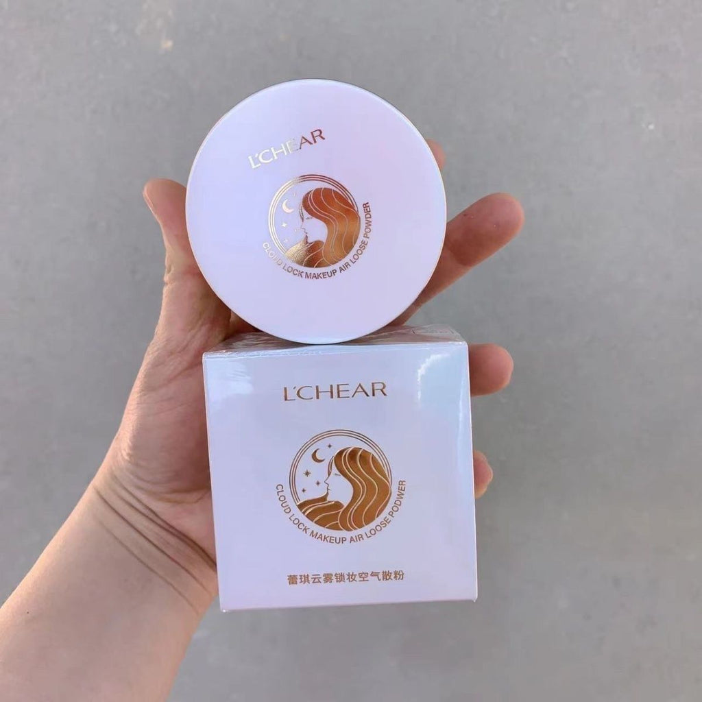 Loose Powder Makeup Setting Compact